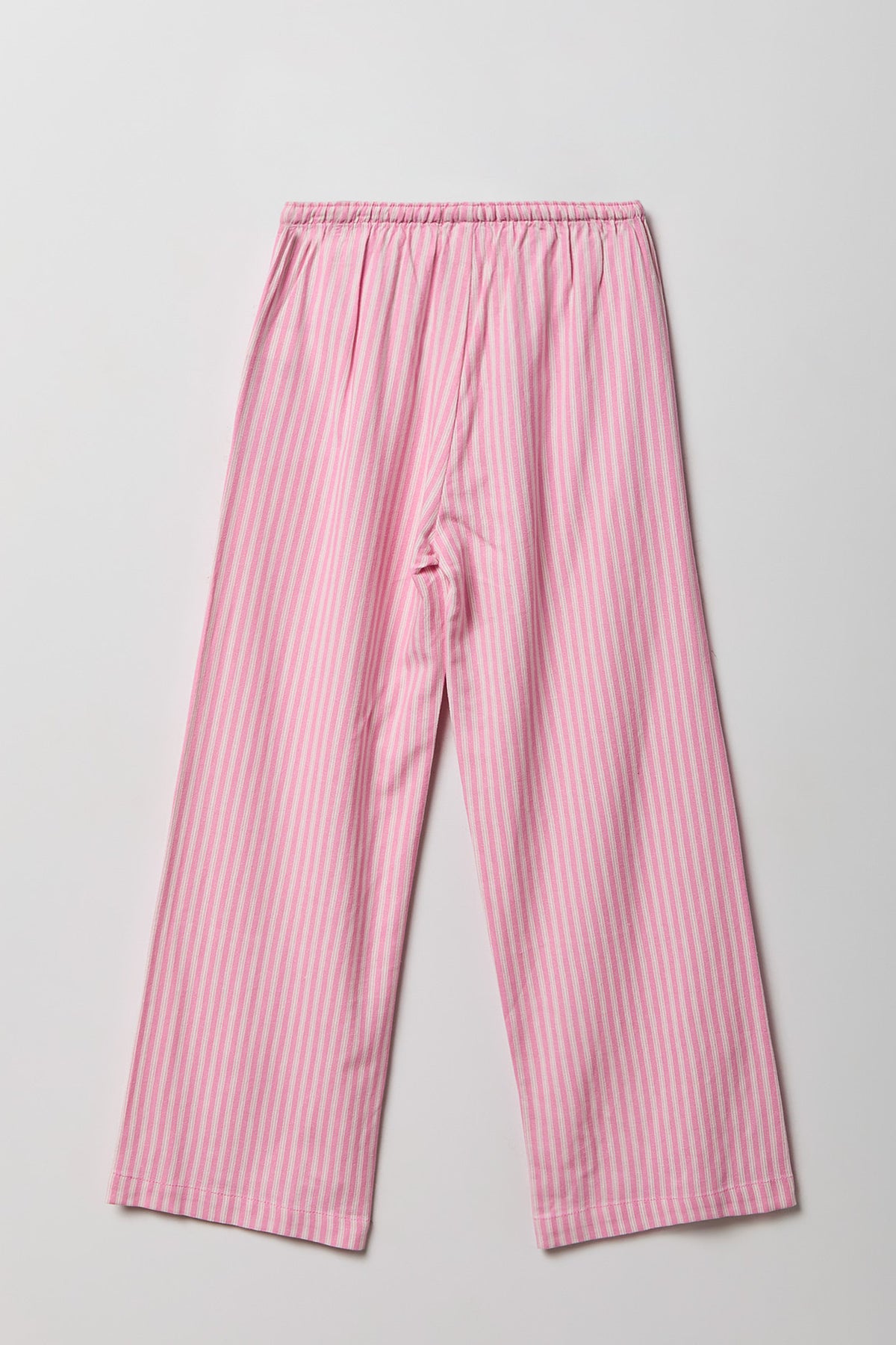 Vue alternative 2. Pantalon à jambe large en mélange de lin pour fille