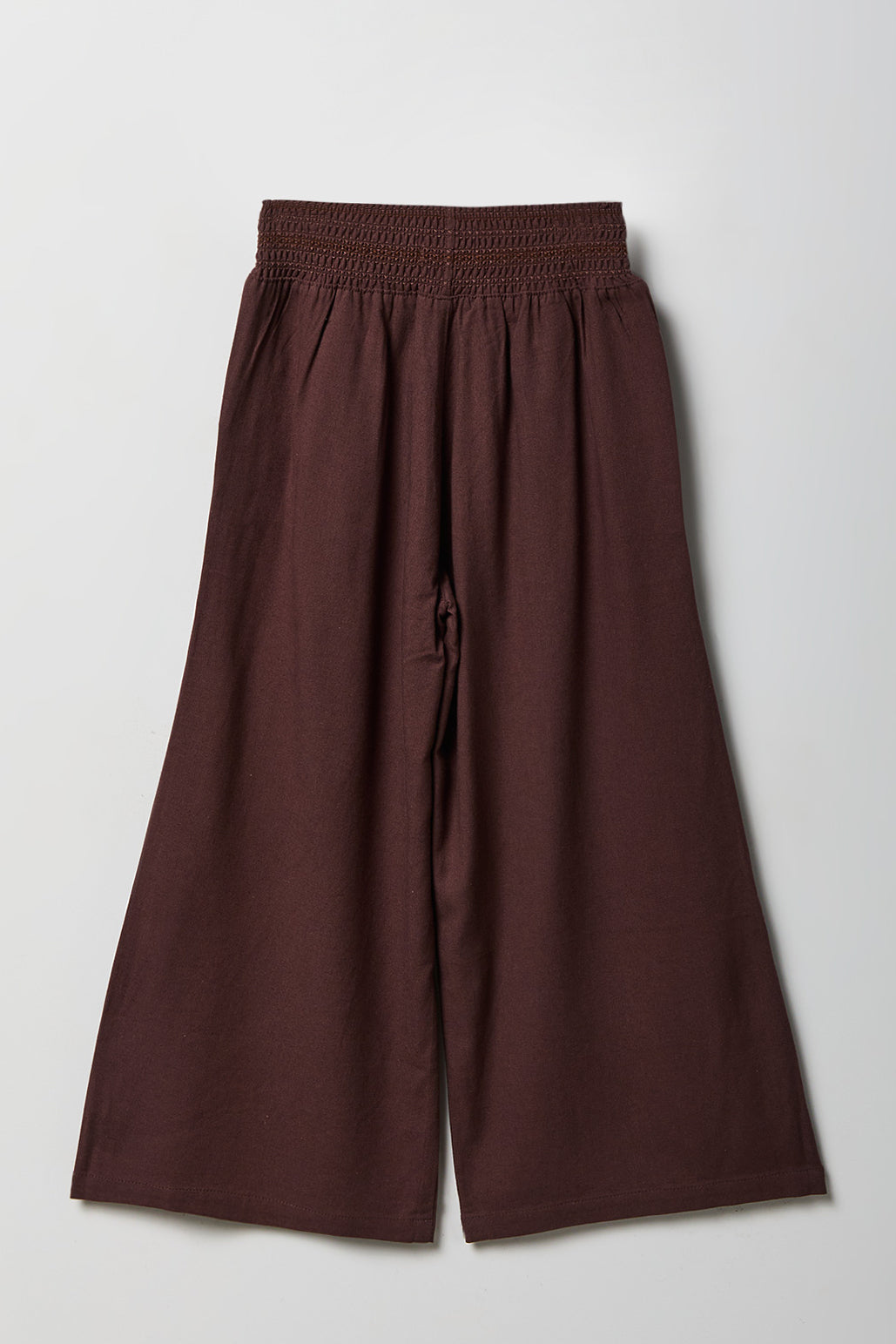 Vue alternative 2. Palazzo à jambe large en lin pour fille