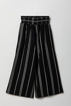 Girls Linen-Blend Wide Leg Palazzo Pant