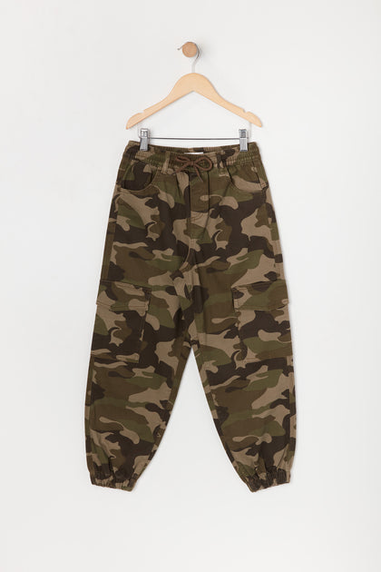 ogger cargo camouflage pour filles