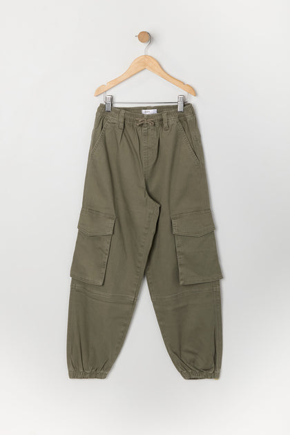 Jogger cargo pour filles