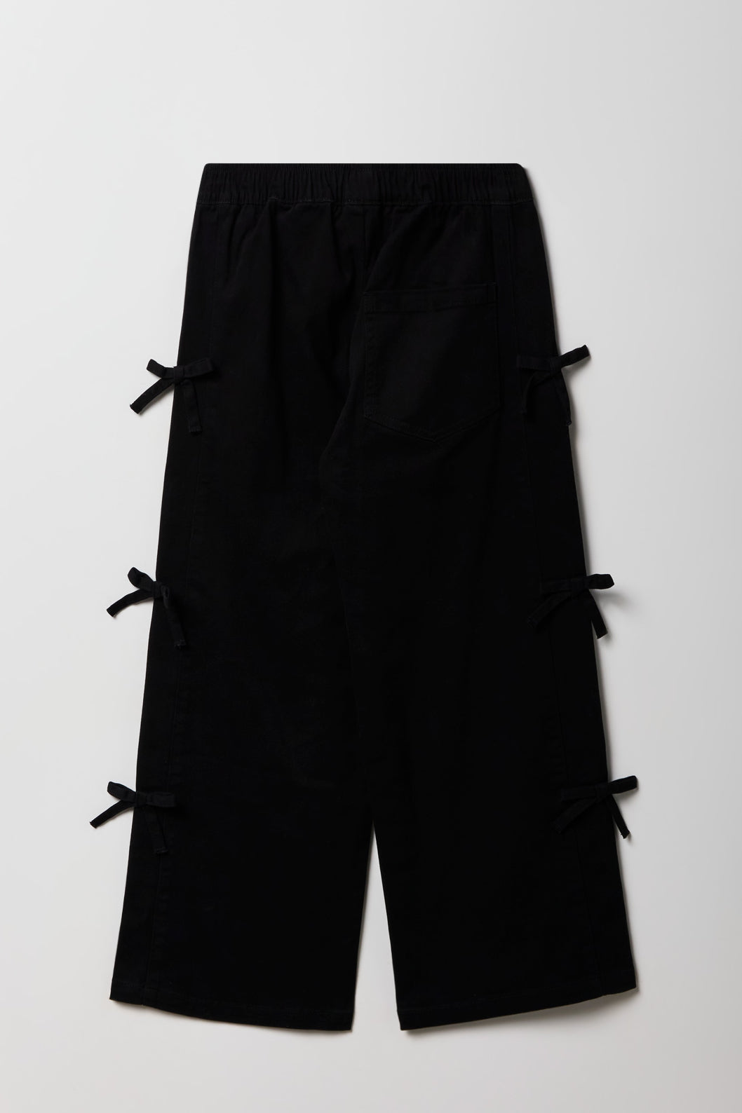 Vue alternative 2. Pantalon à jambe large avec attache pour fille