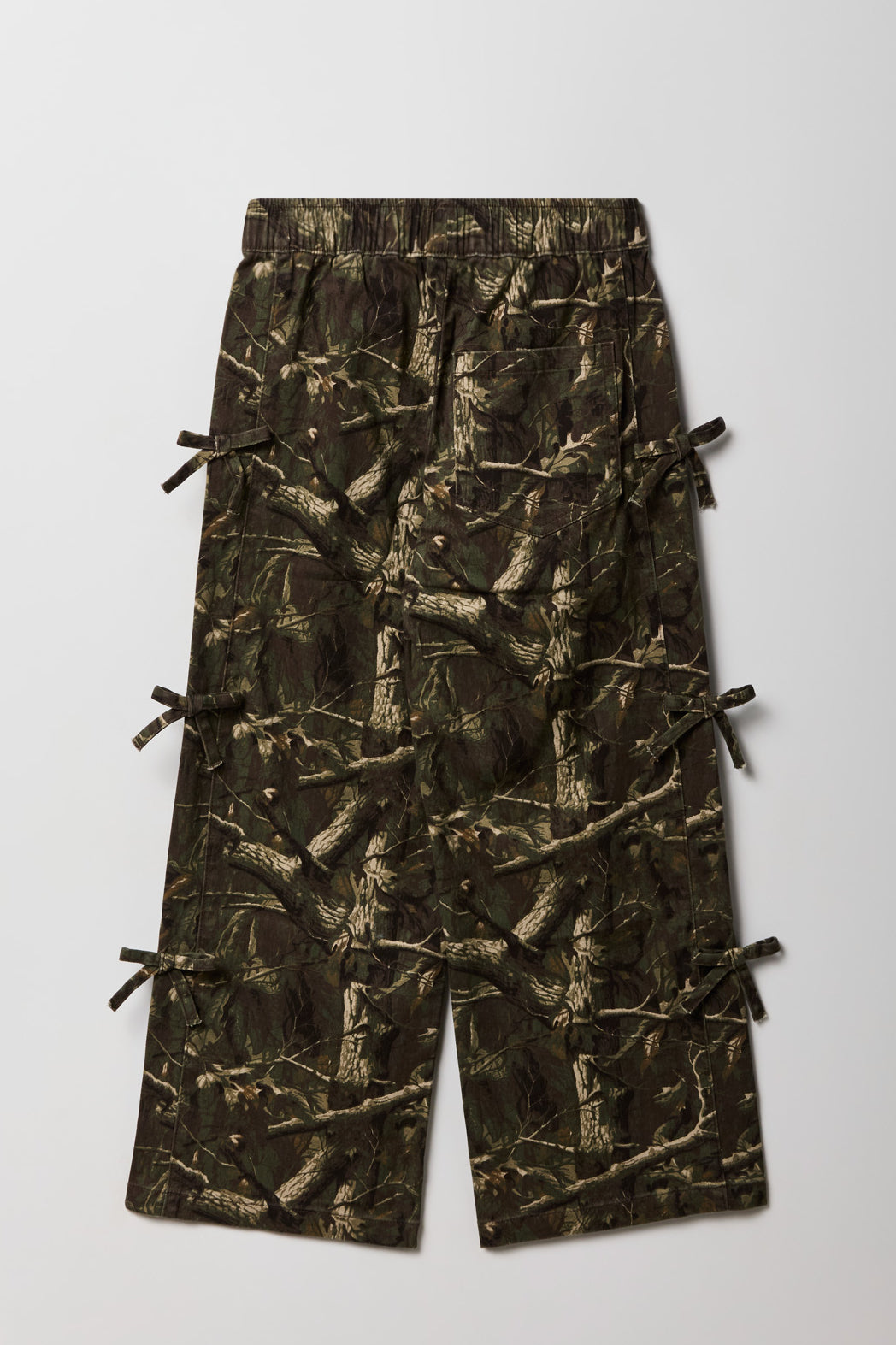 Vue alternative 2. Pantalon à jambe large avec attache pour fille