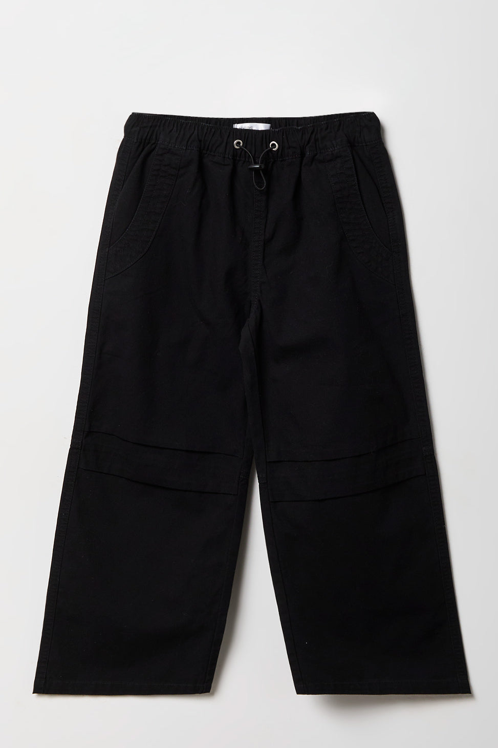 Girls Parachute Pant - Black