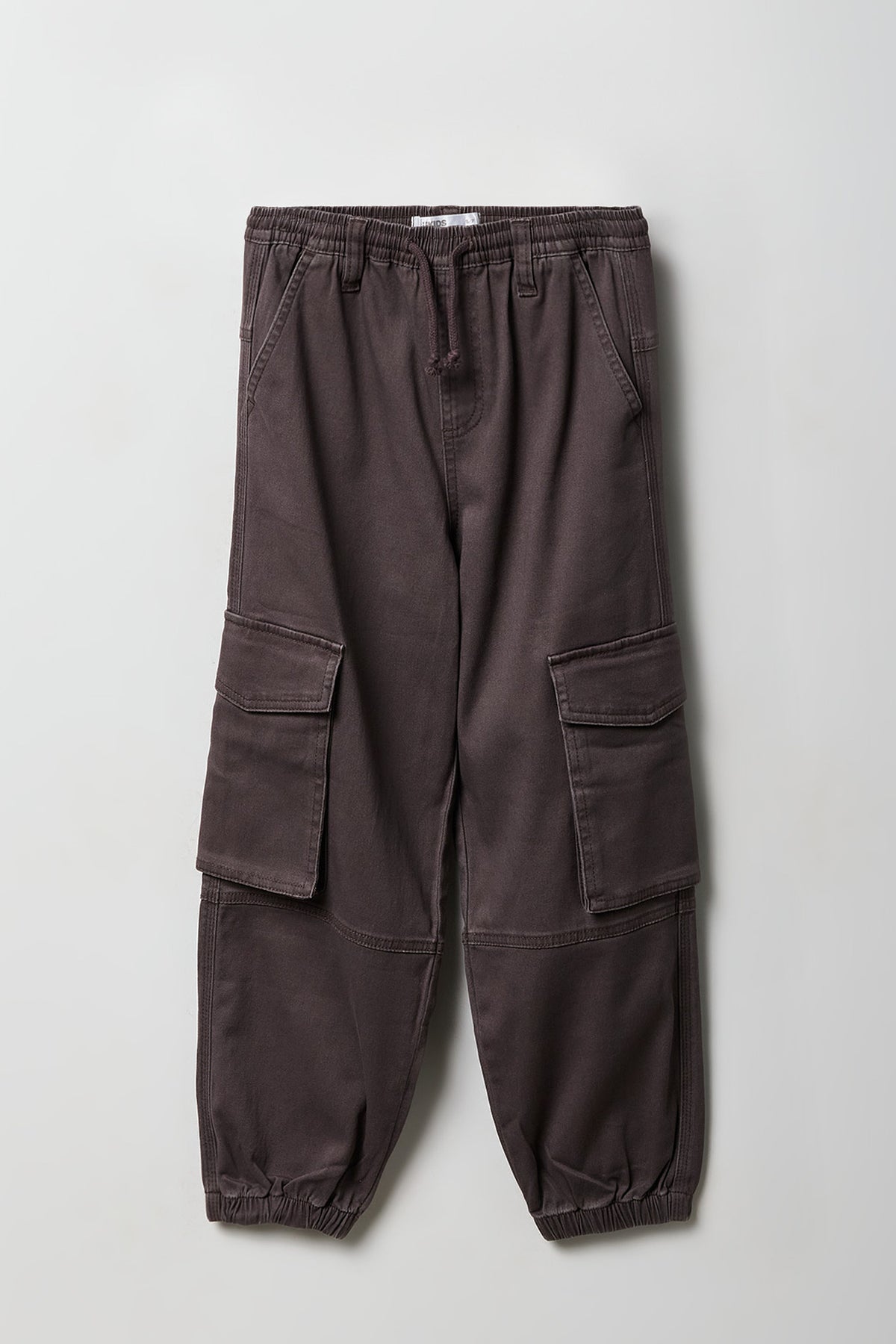 Girls Cargo Jogger - Dark Grey