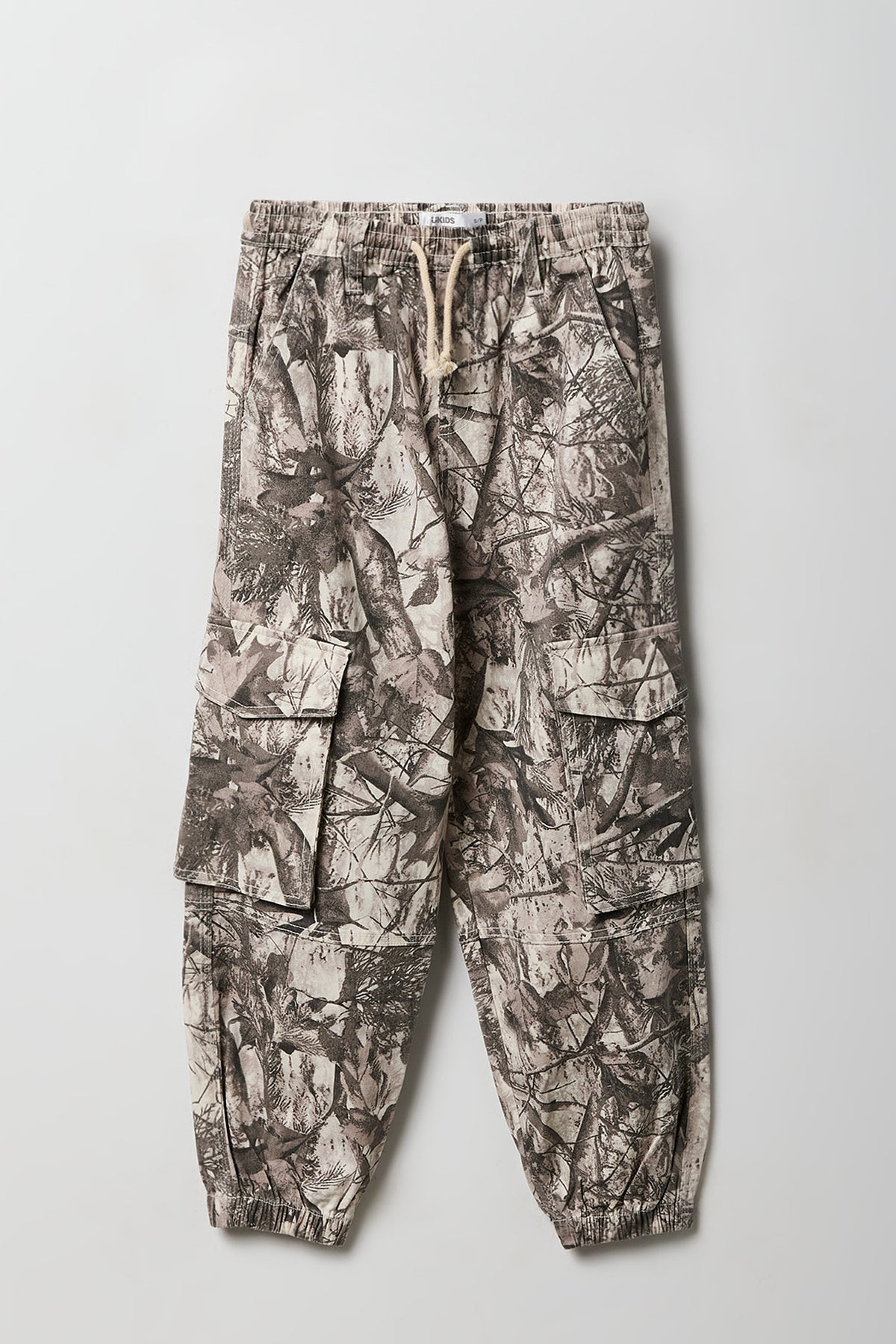 Girls Cargo Jogger - Camouflage