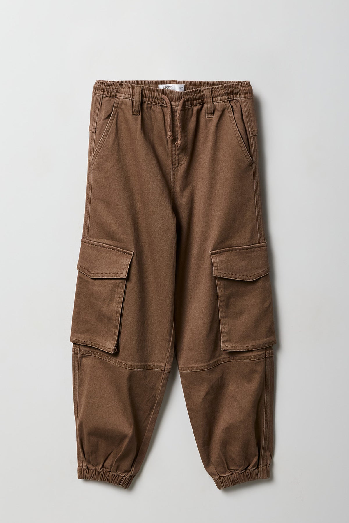 Girls Cargo Jogger - Brown