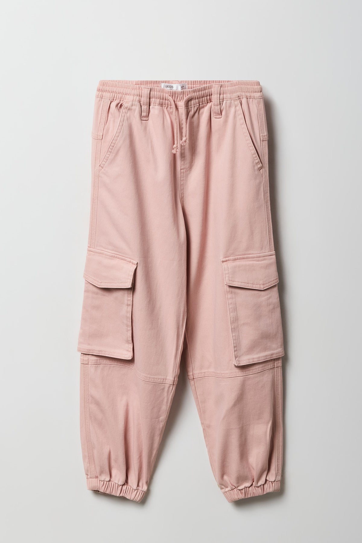 Girls Cargo Jogger - Pink