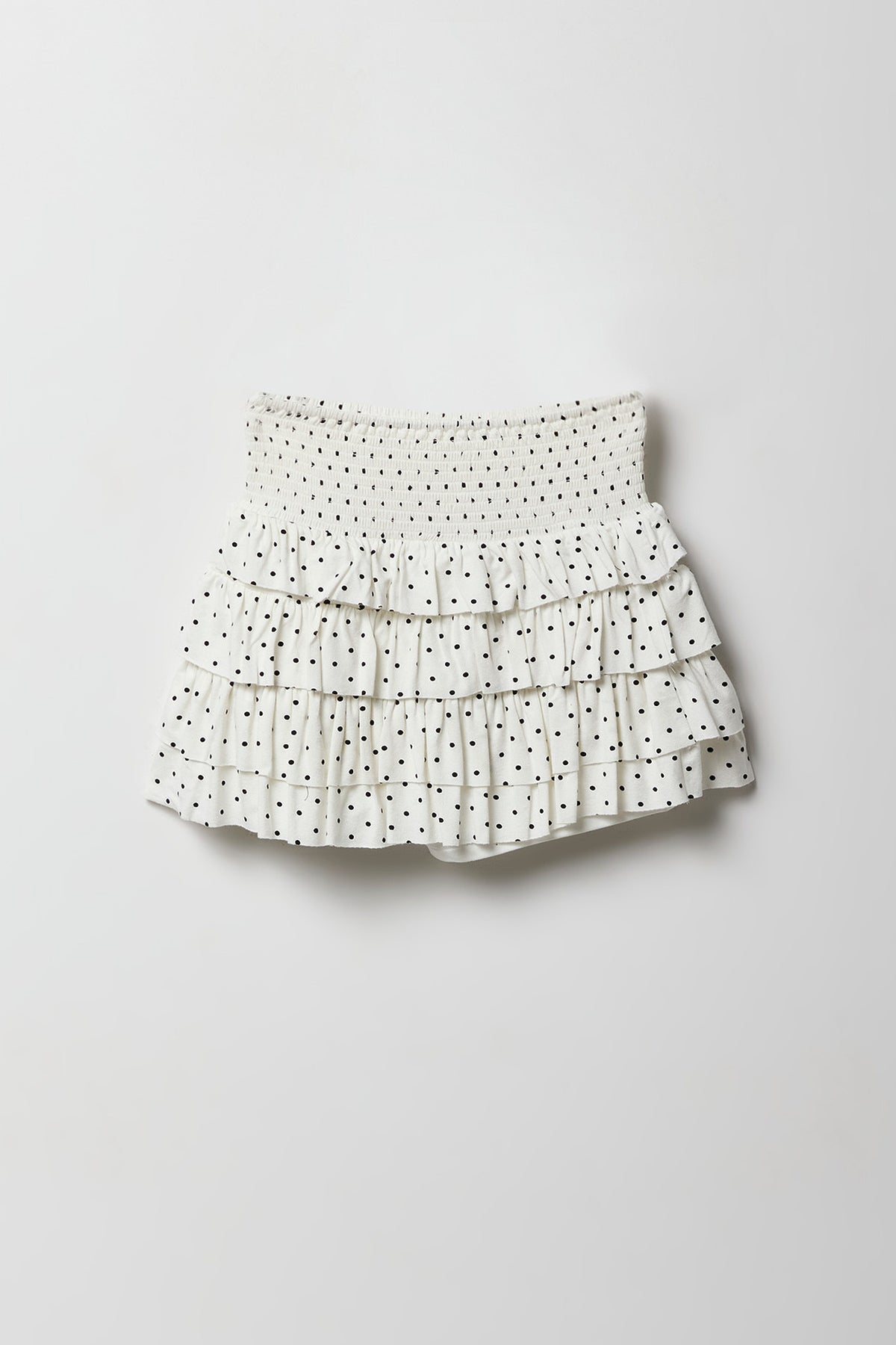 Jupe-short volantée pour fille