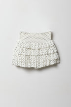 Jupe-short volantée pour fille