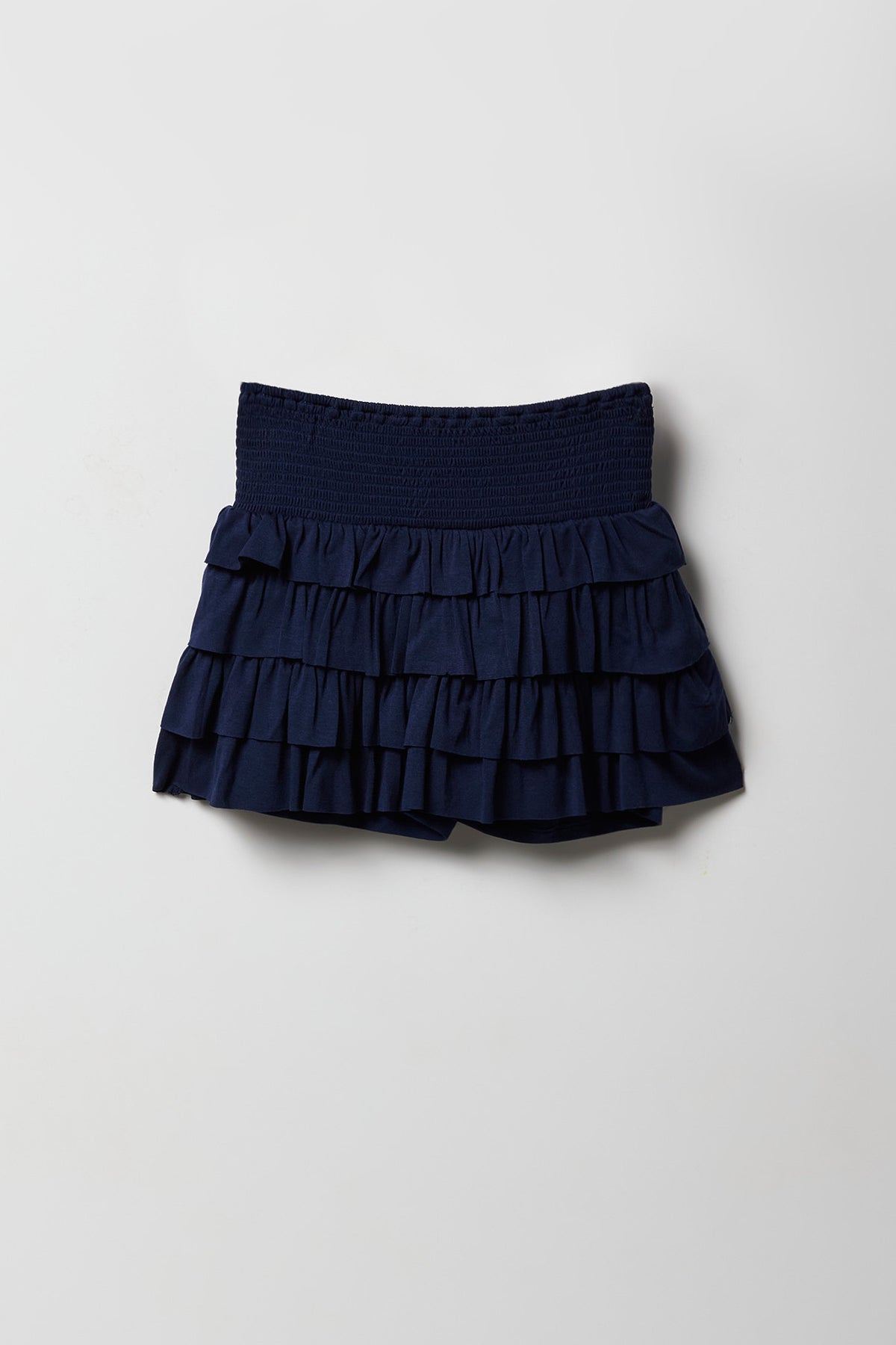 Jupe-short volantée pour fille