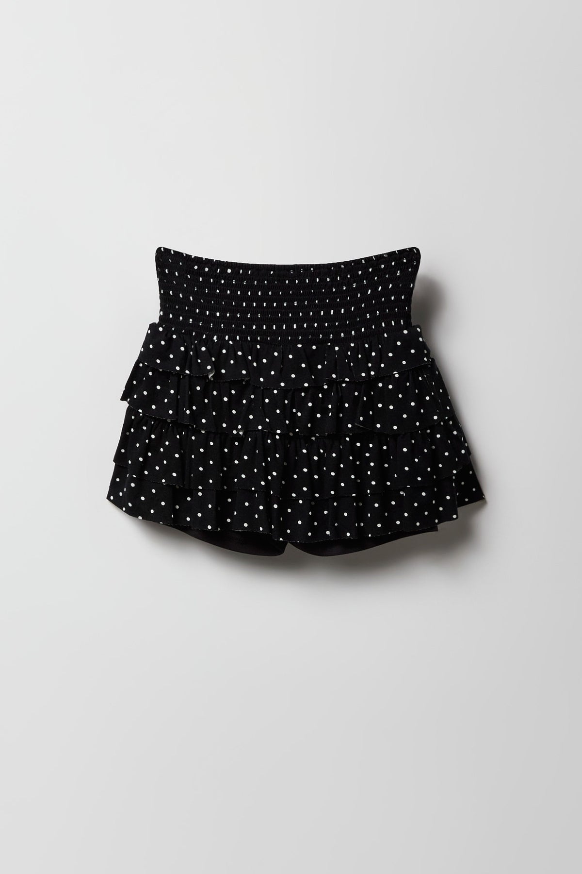 Jupe-short volantée pour fille