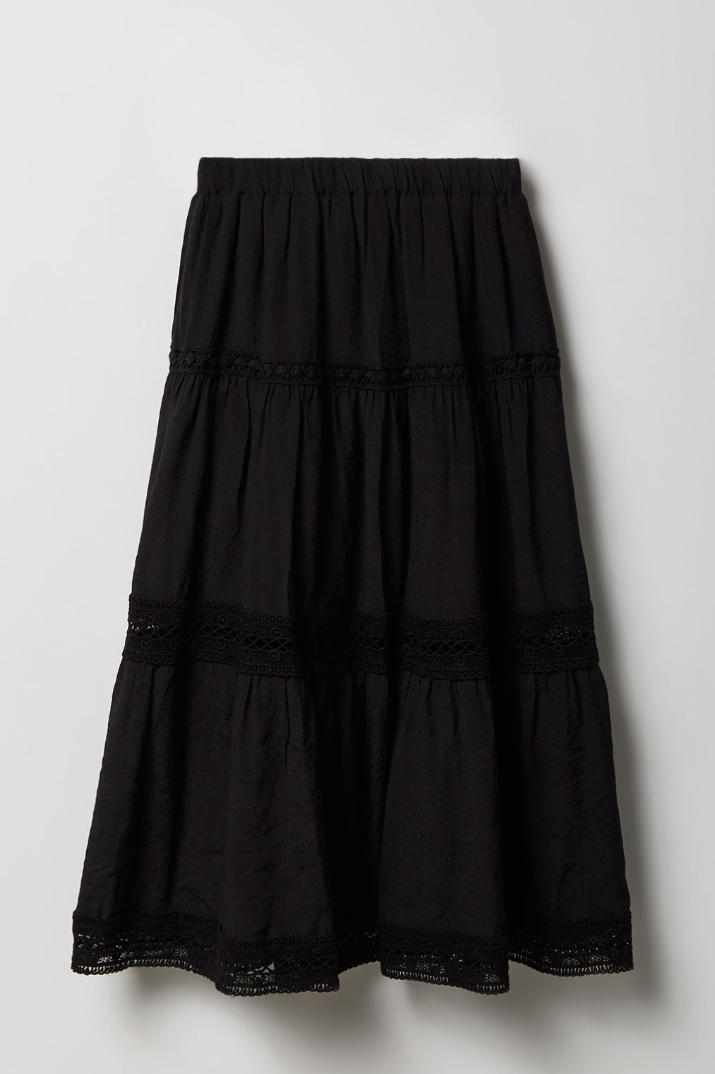 Jupe maxi volantée pour fille