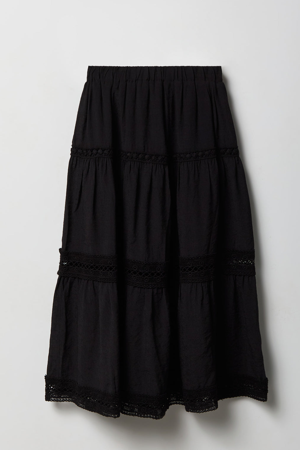 Vue alternative 2. Jupe maxi volantée pour fille