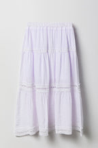 Girls Tiered Maxi Skirt