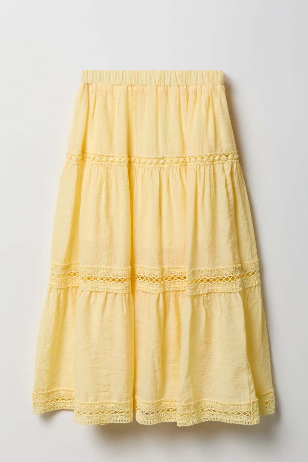 Jupe maxi volantée pour fille