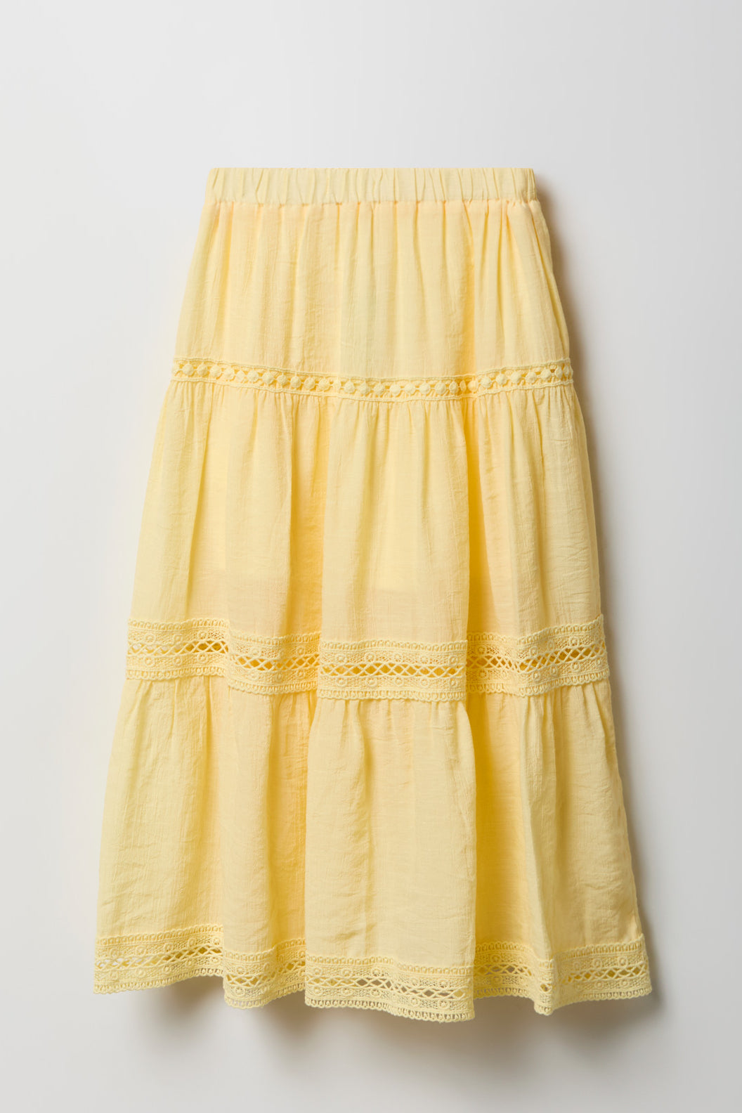 Vue alternative 2. Jupe maxi volantée pour fille
