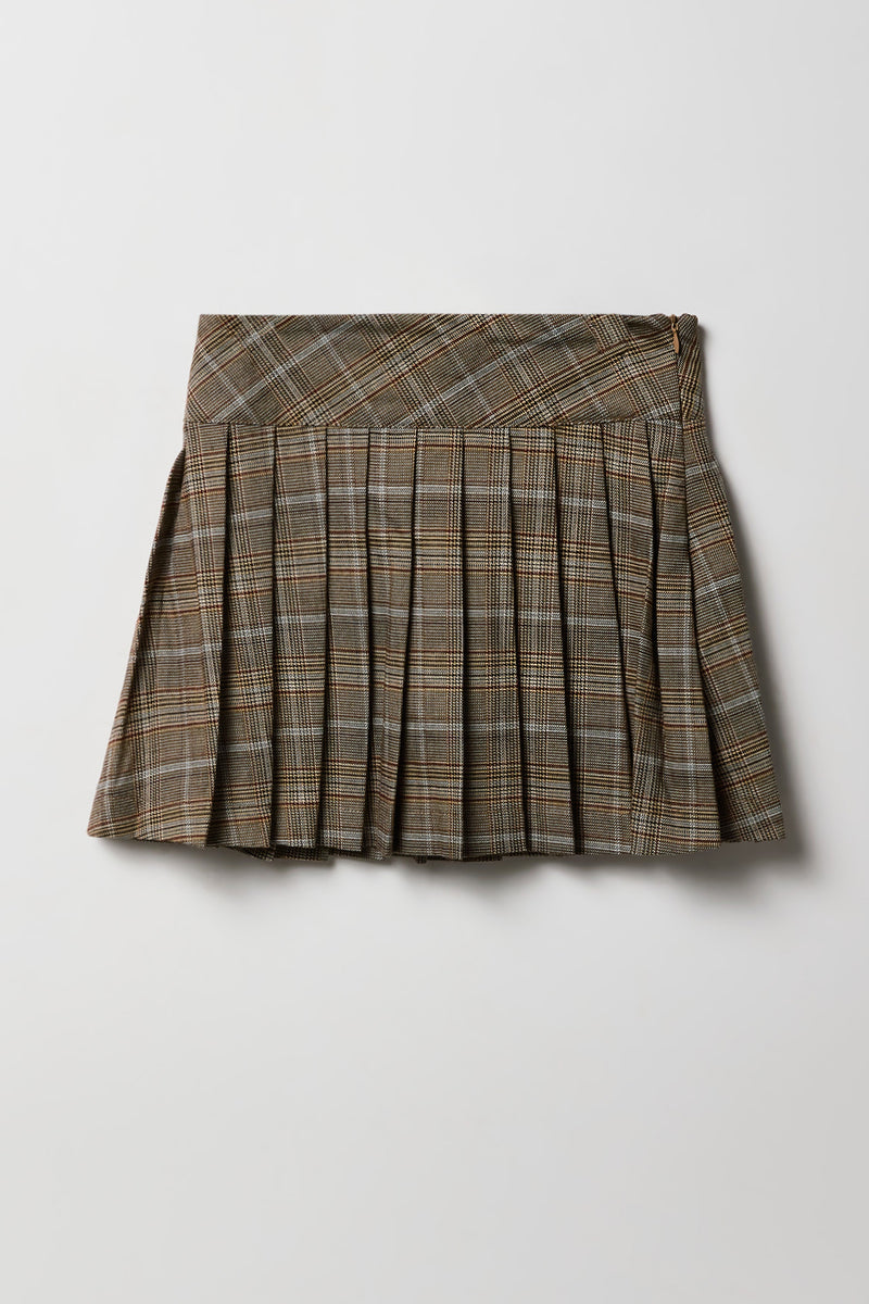 Girls Pleated Skort