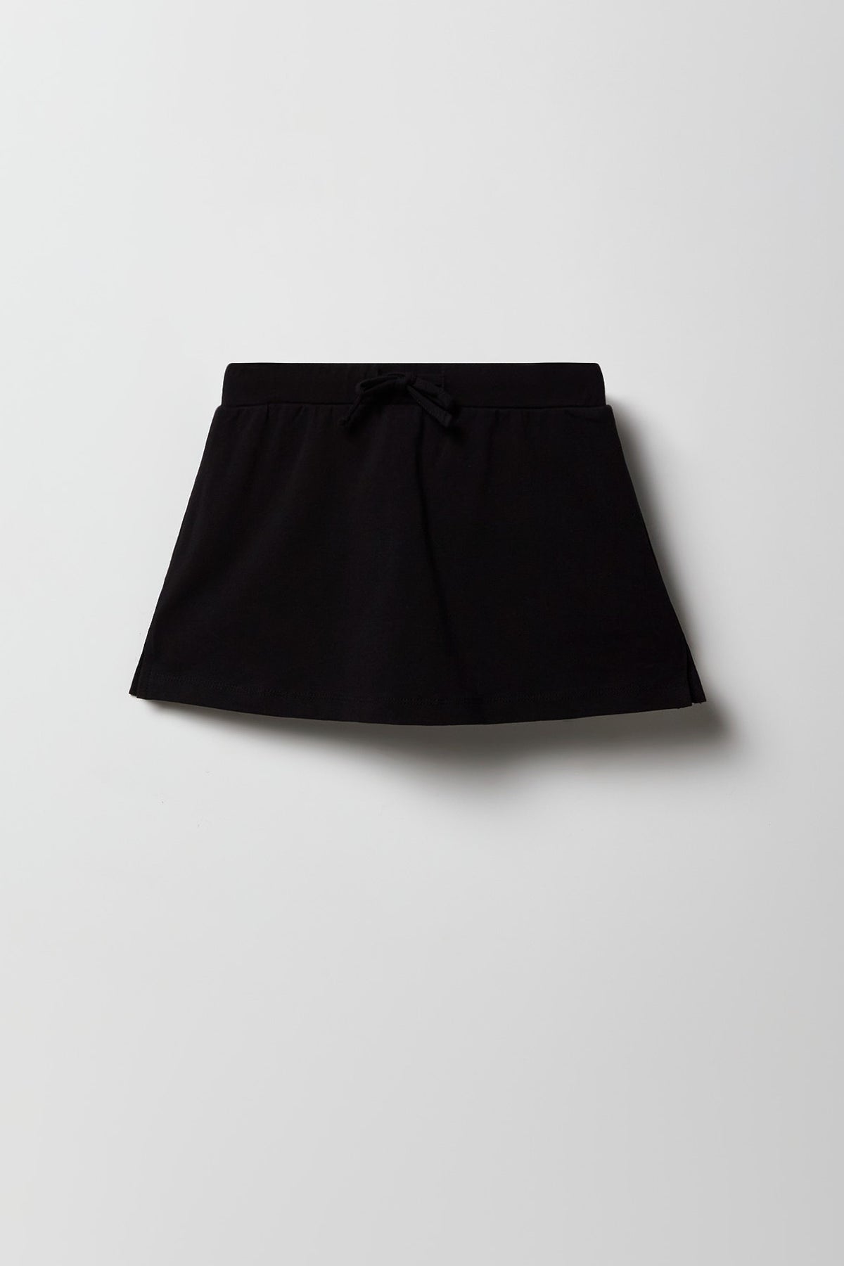 Girls Drawstring Skort - Black