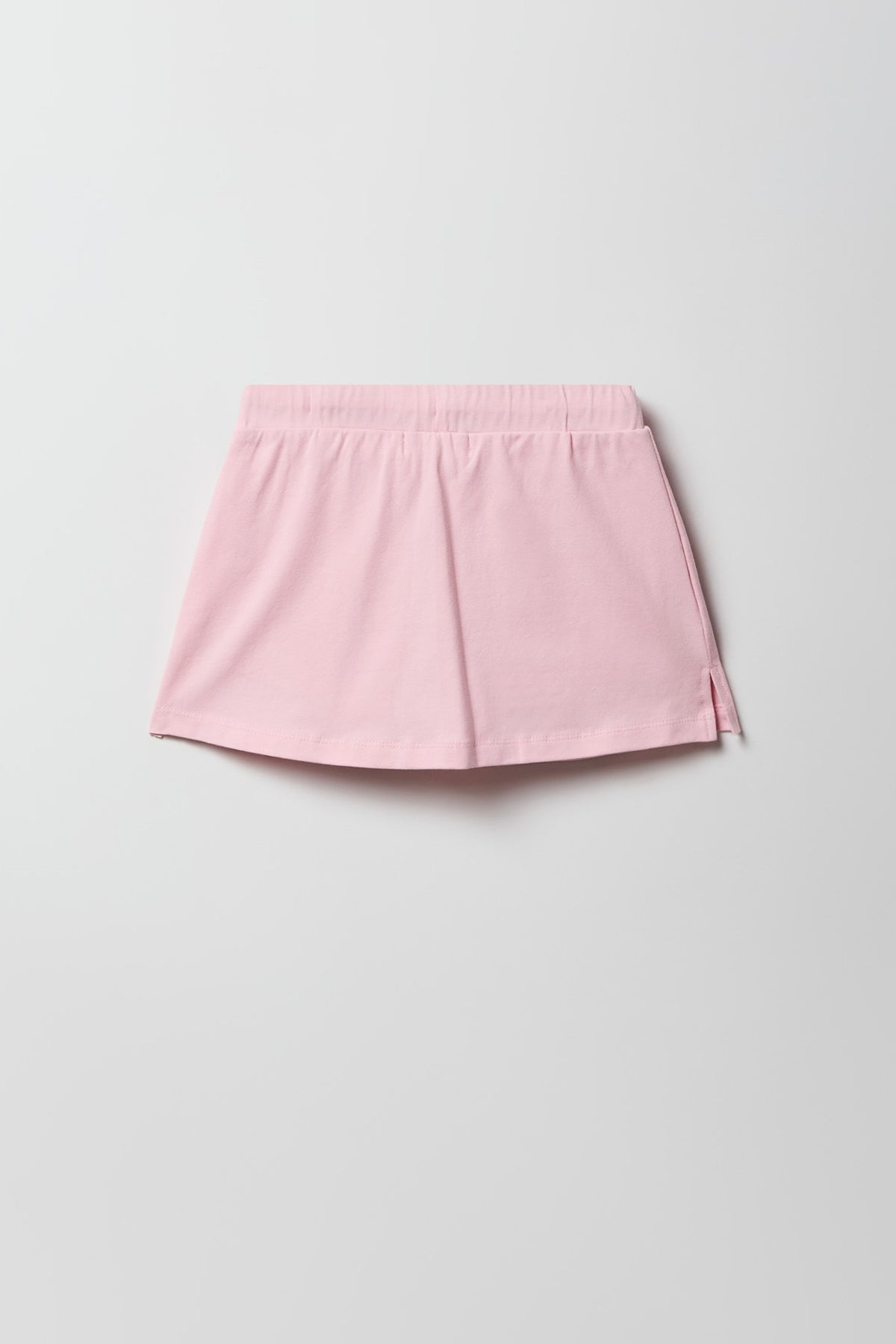 Alt View 2. Girls Drawstring Skort - Rose