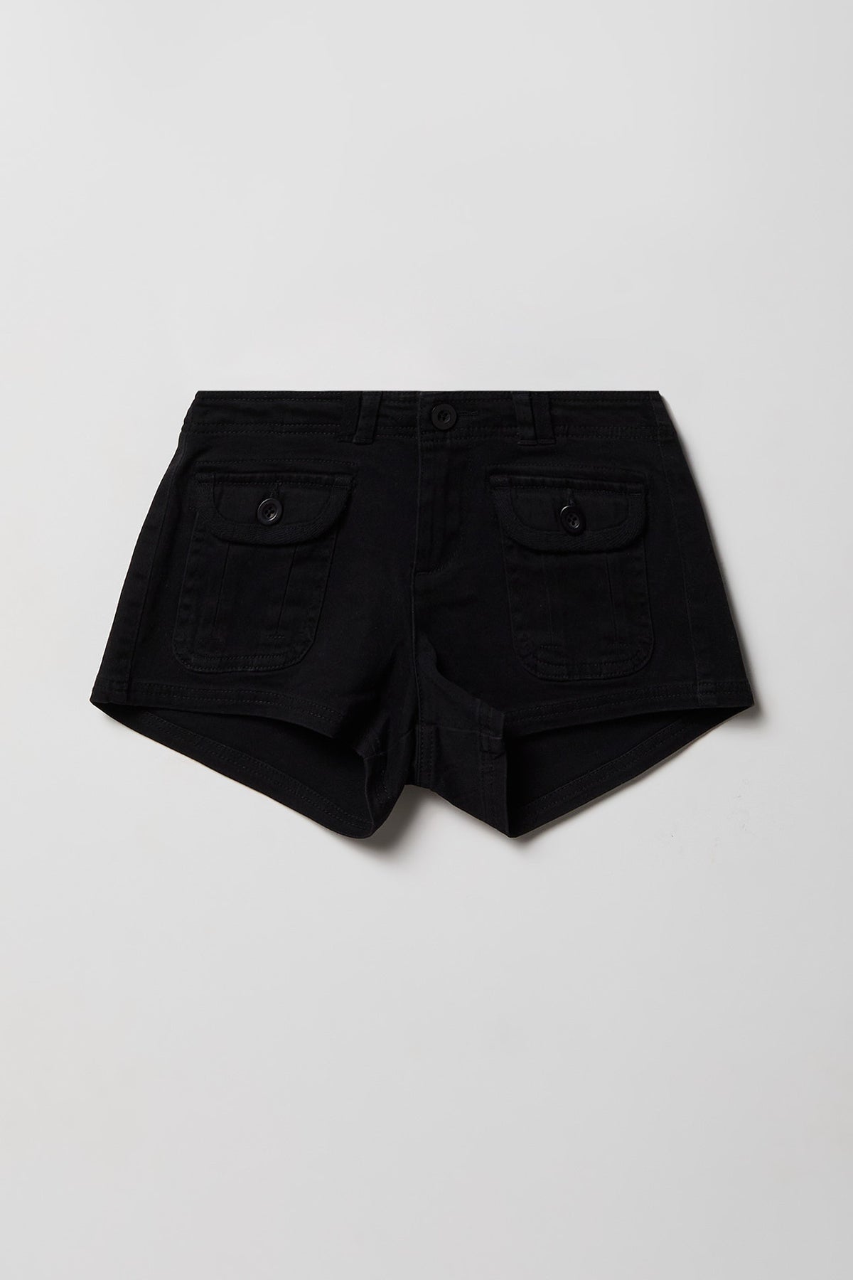 Girls Cargo Short - Black