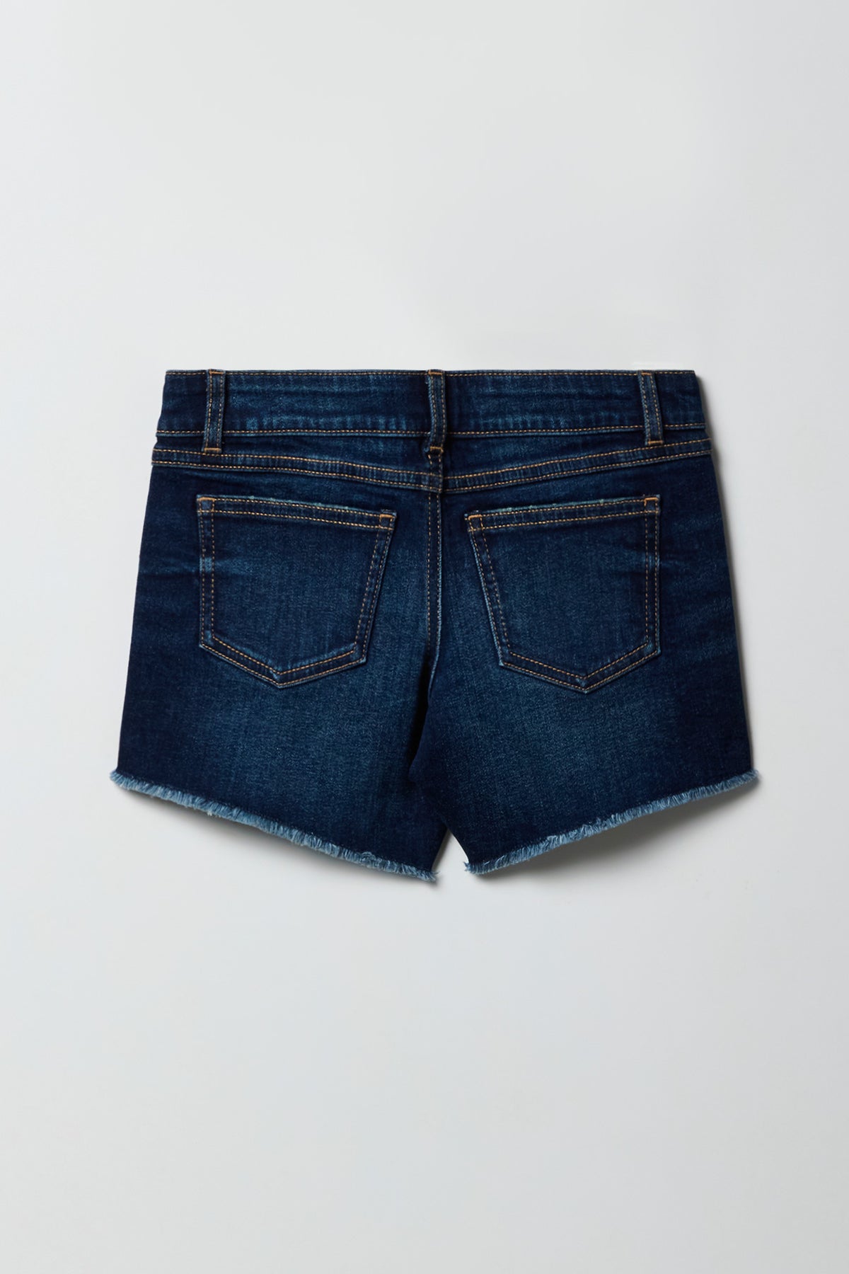 Vue alternative 2. Short midi en denim à taille basse pour fille