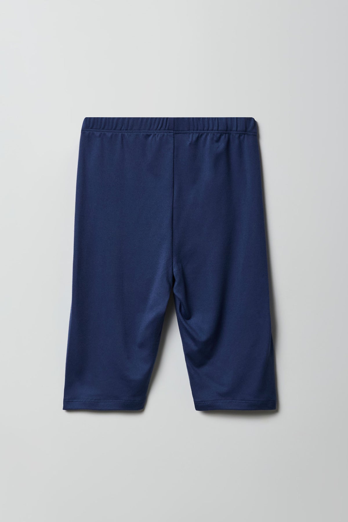 Alt View 3. Girls Soft Biker Short 8" (2 Pack) - Heather Grey