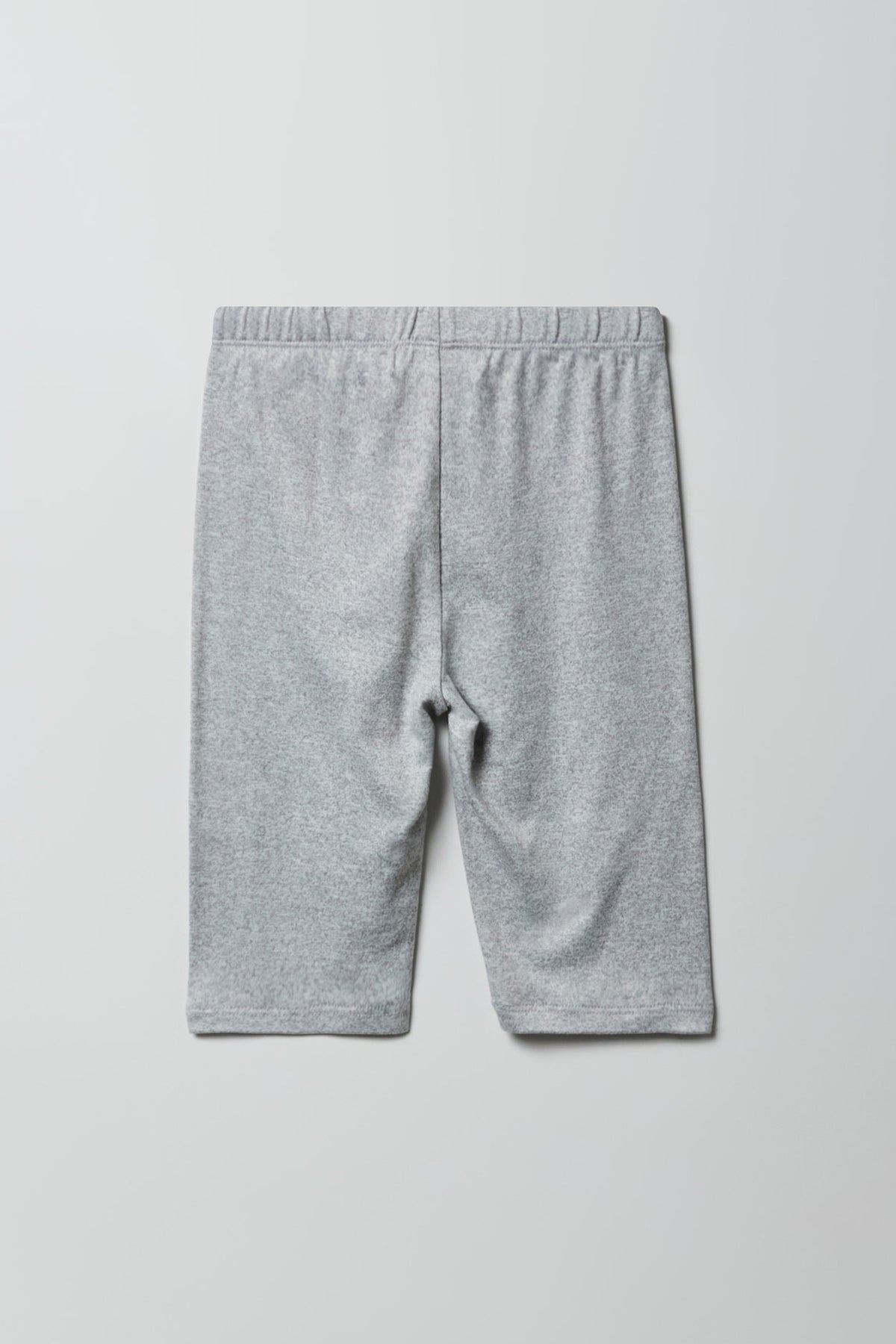 Alt View 5. Girls Soft Biker Short 8" (2 Pack) - Heather Grey