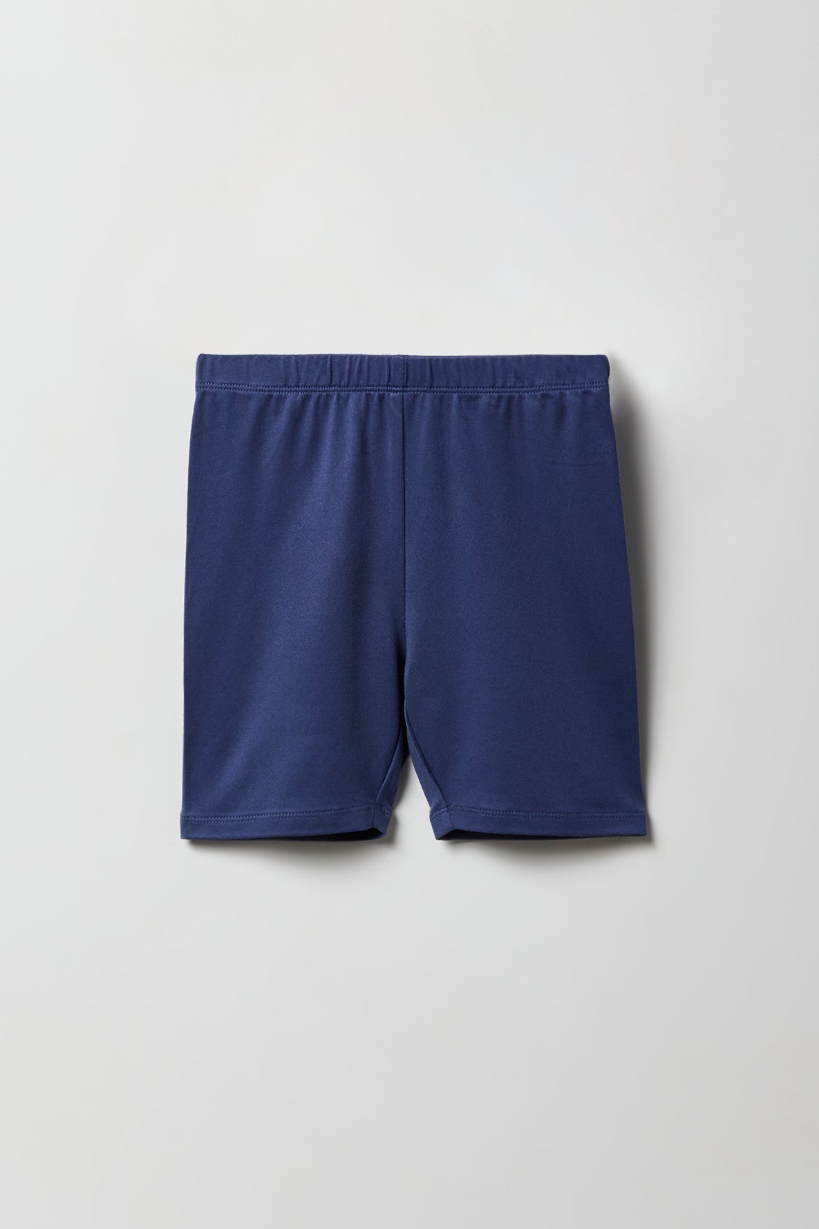 Alt View 4. Girls Soft Biker Shorties 4"(2 Pack) - Heather Grey