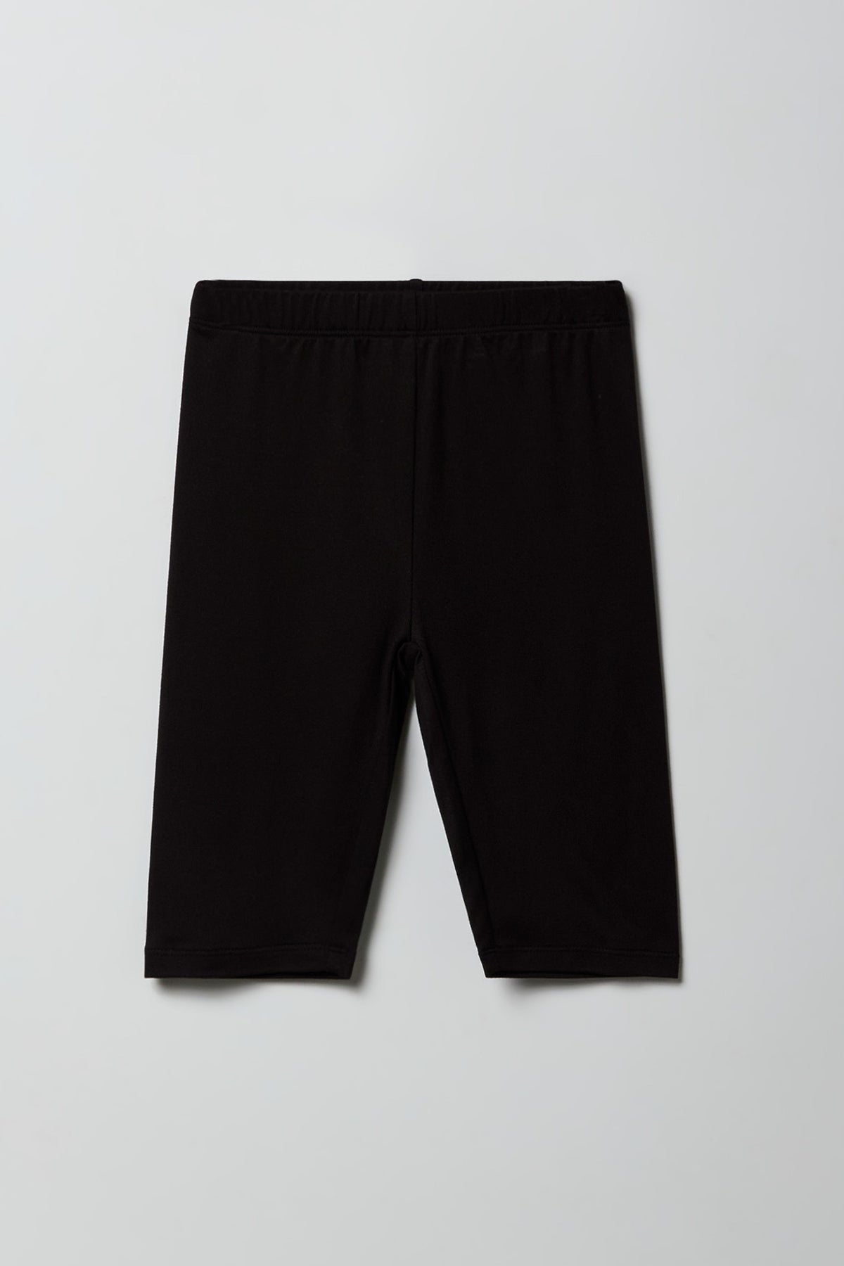 Alt View 2. Girls Soft Biker Short 8" (2 Pack) - Black