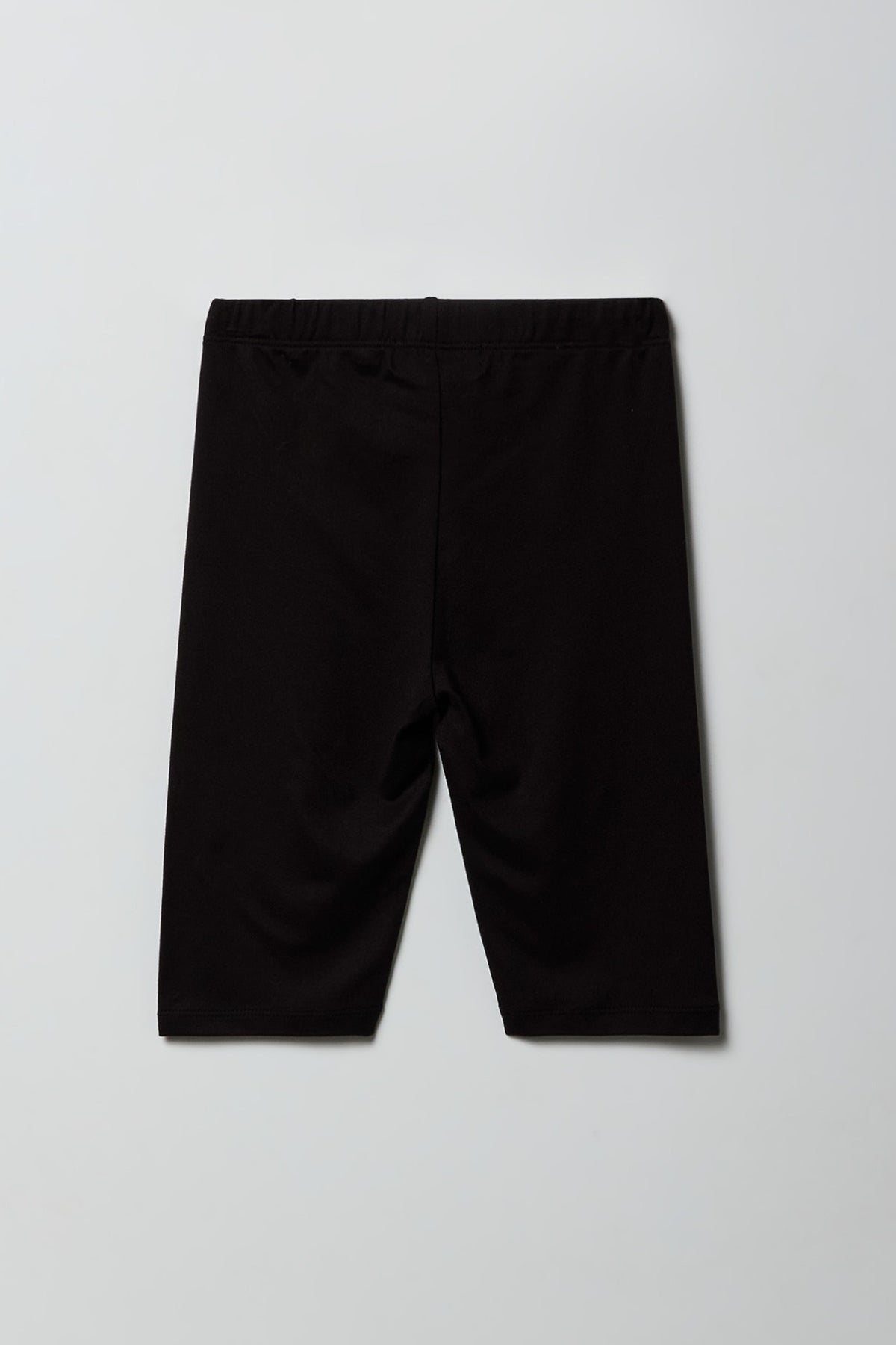 Alt View 3. Girls Soft Biker Short 8" (2 Pack) - Black