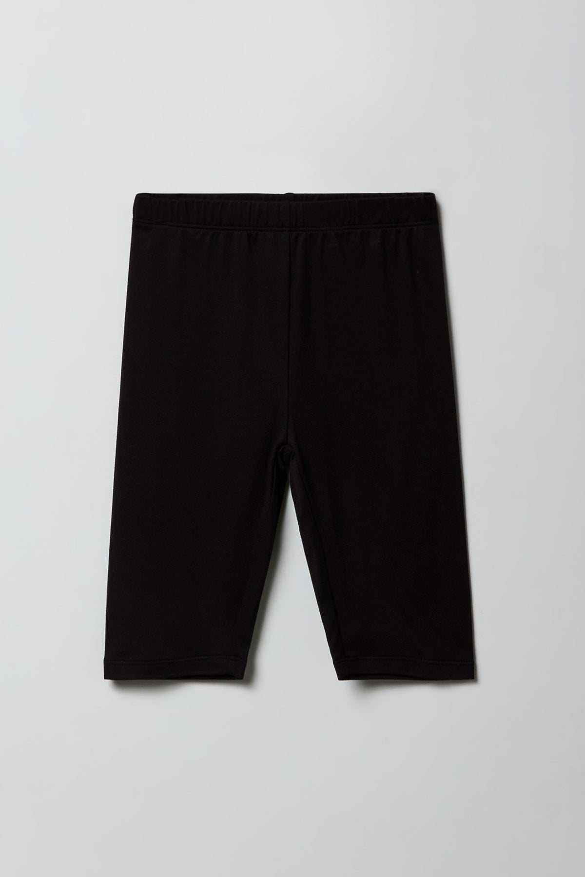 Alt View 4. Girls Soft Biker Short 8" (2 Pack) - Black