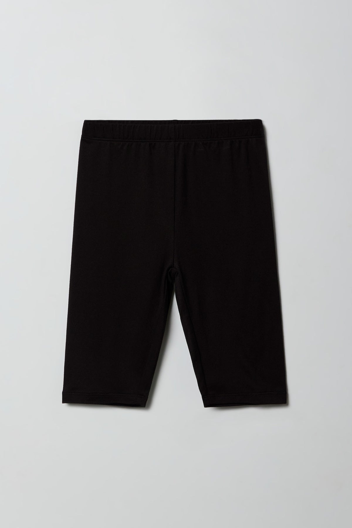 Alt View 4. Girls Soft Biker Short 8" (2 Pack) - Heather Grey
