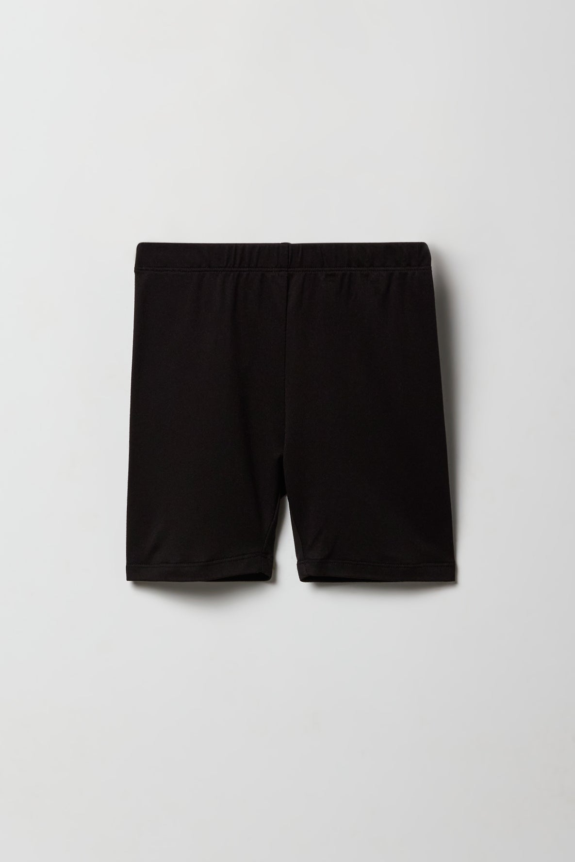Alt View 4. Girls Soft Biker Shorties (2 Pack) - Black