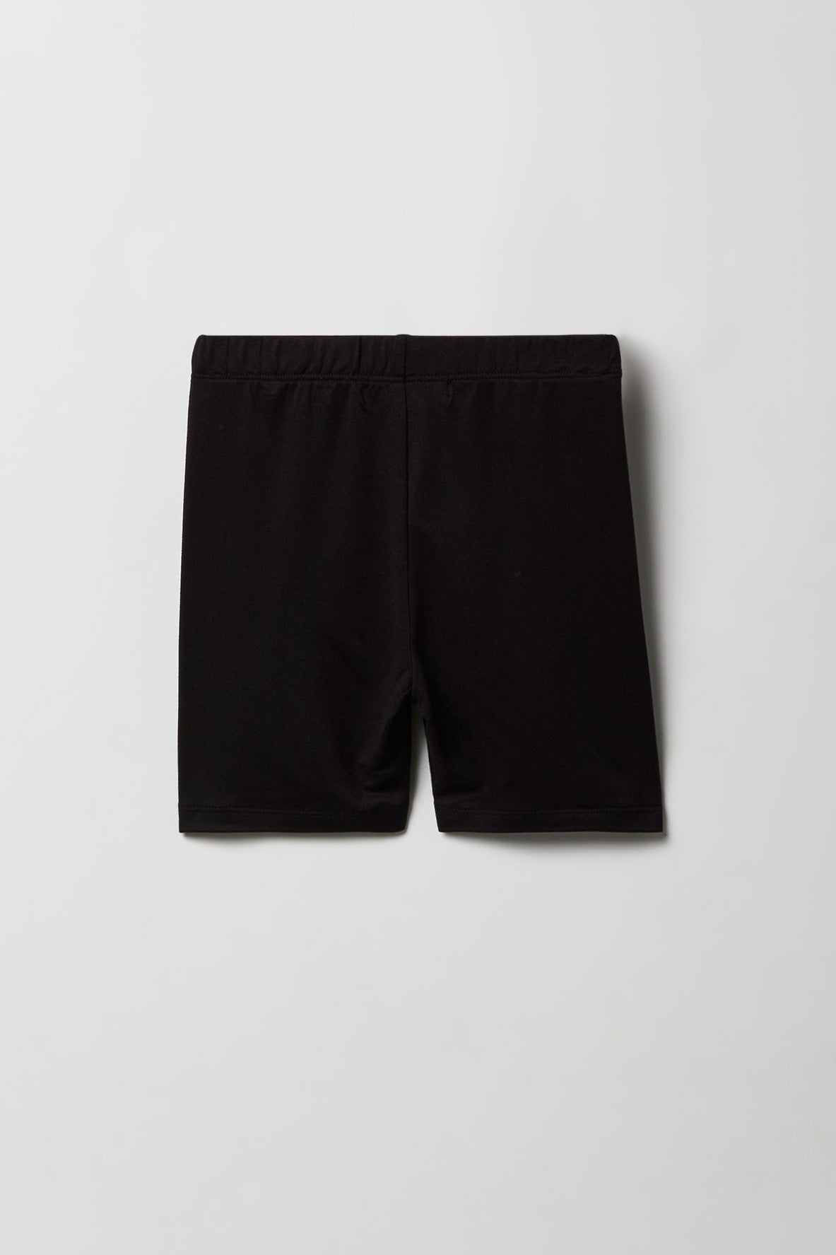 Alt View 5. Girls Soft Biker Shorties (2 Pack) - Heather Grey