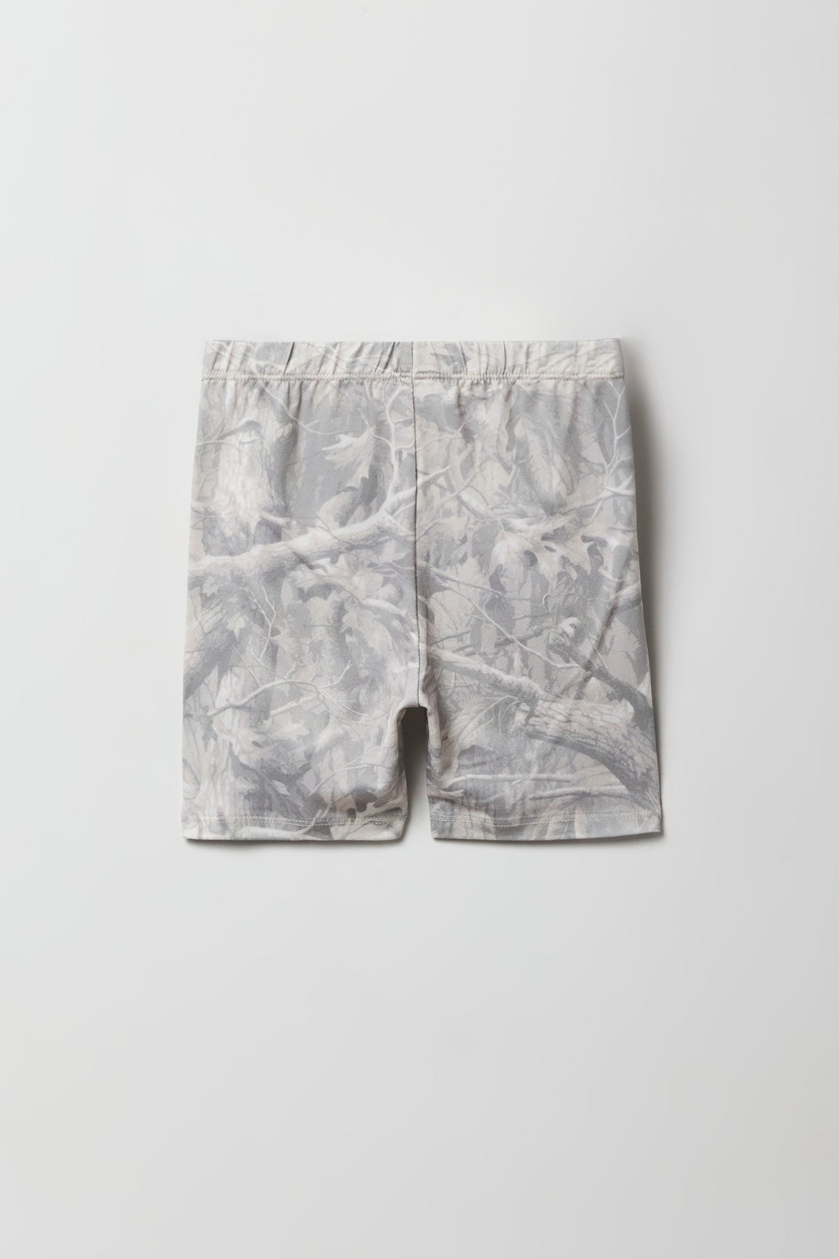 Alt View 3. Girls Solid & Printed Biker Shorties (2 Pack) - Camouflage