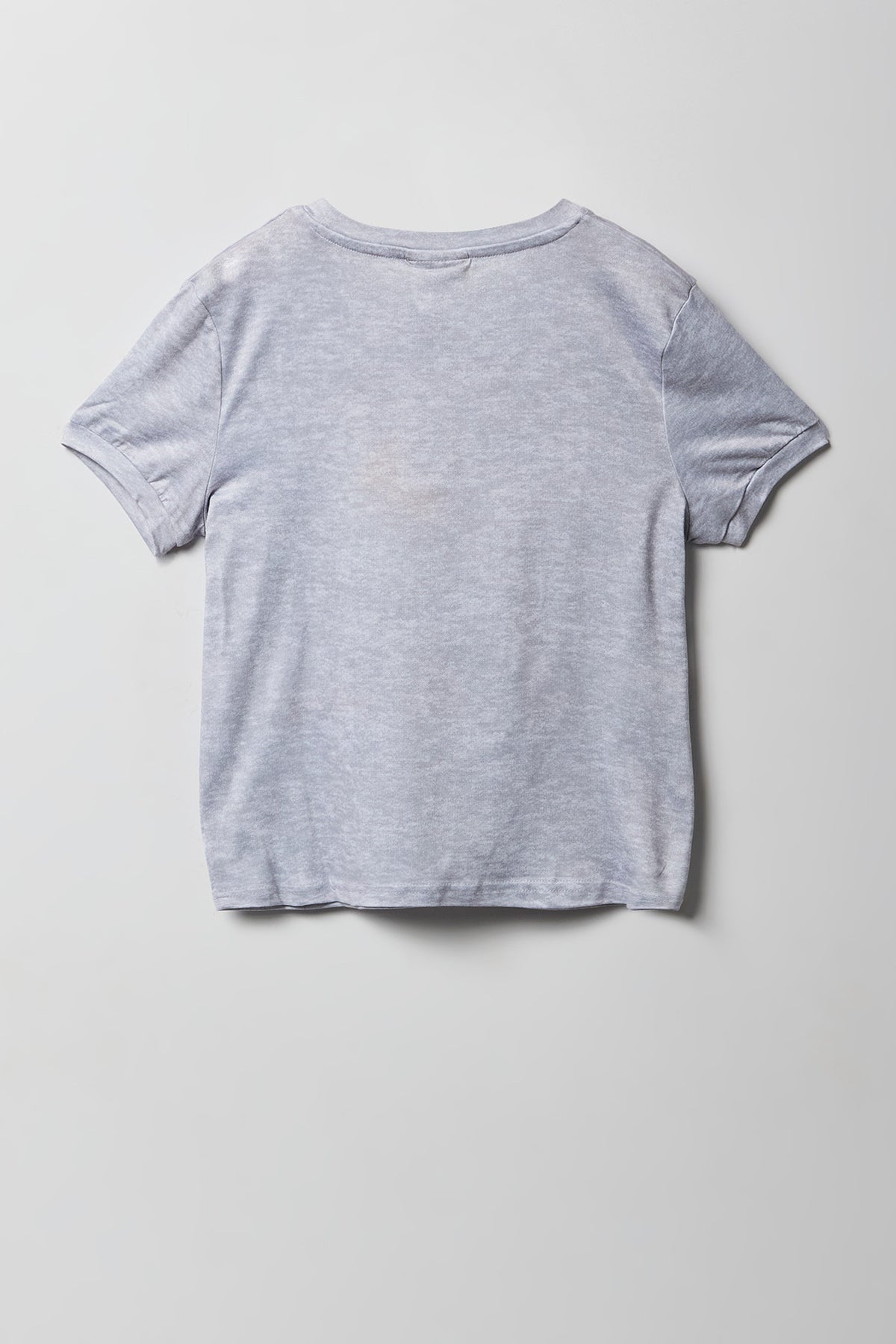 Alt View 3. Girls Peanuts Snoopy T-Shirt & Plush Pant Pajama Set - Heather Grey