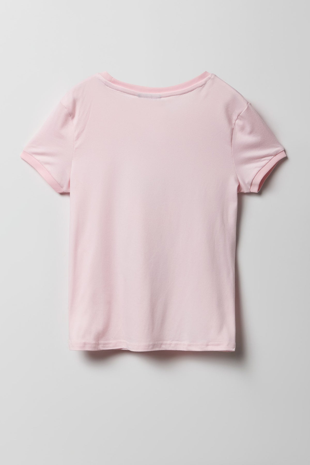 Alt View 3. Girls Sonic T-Shirt & Plush Pant Pajama Set - Light Pink