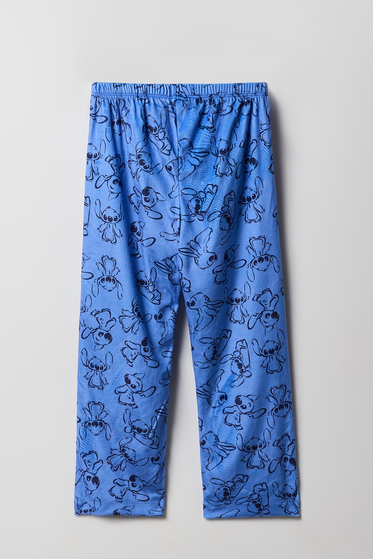 Vue alternative 2. Pantalon de pyjama en peluche à imprimé Stitch pour fille