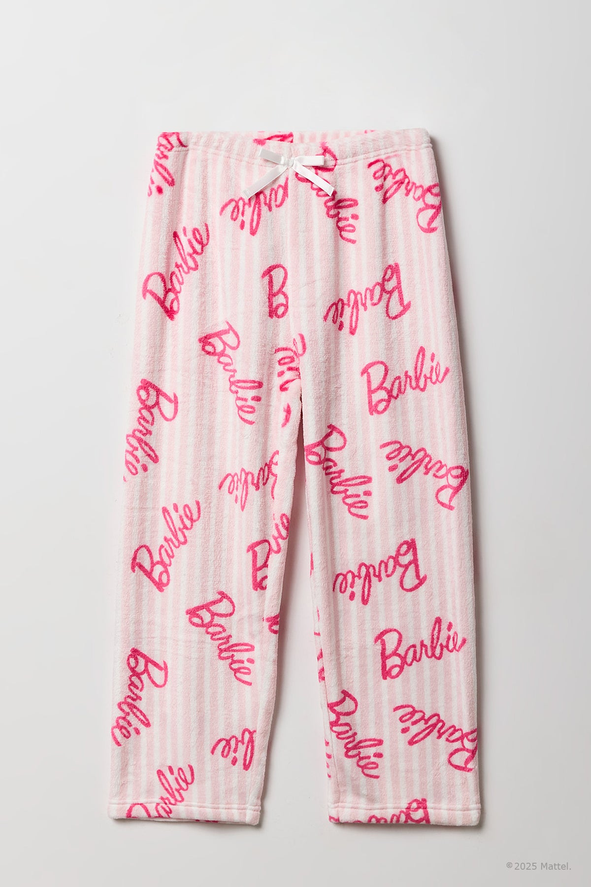 Barbie™ Girls Plush Pajama Pant - Pink