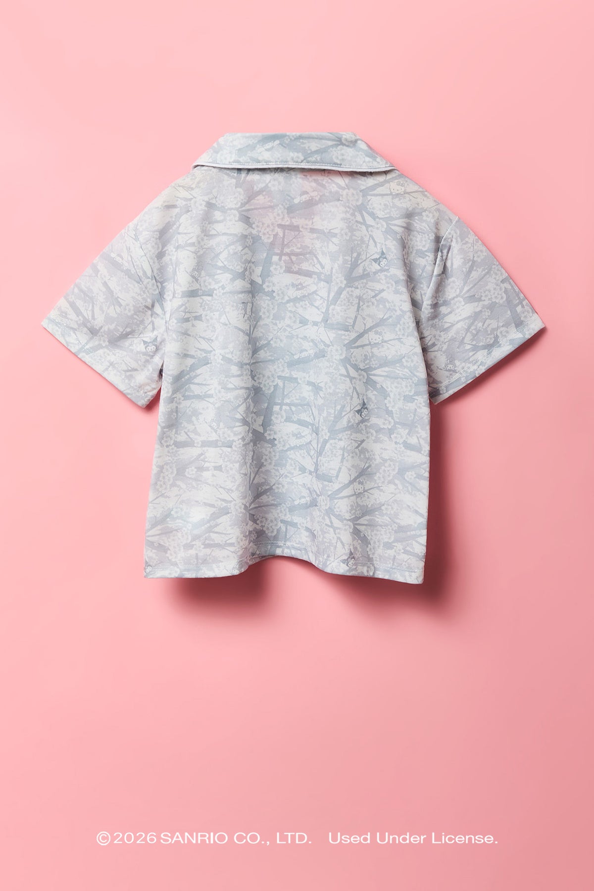 Alt View 3. Hello Kitty® & Friends Girls Top & Short Pajama Set - Camouflage