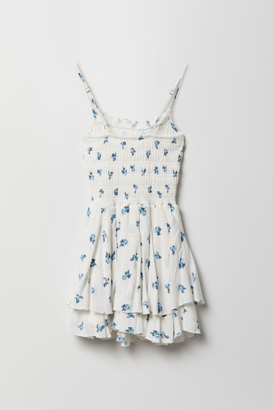 Vue alternative 2. Combi-short volanté smocké pour fille