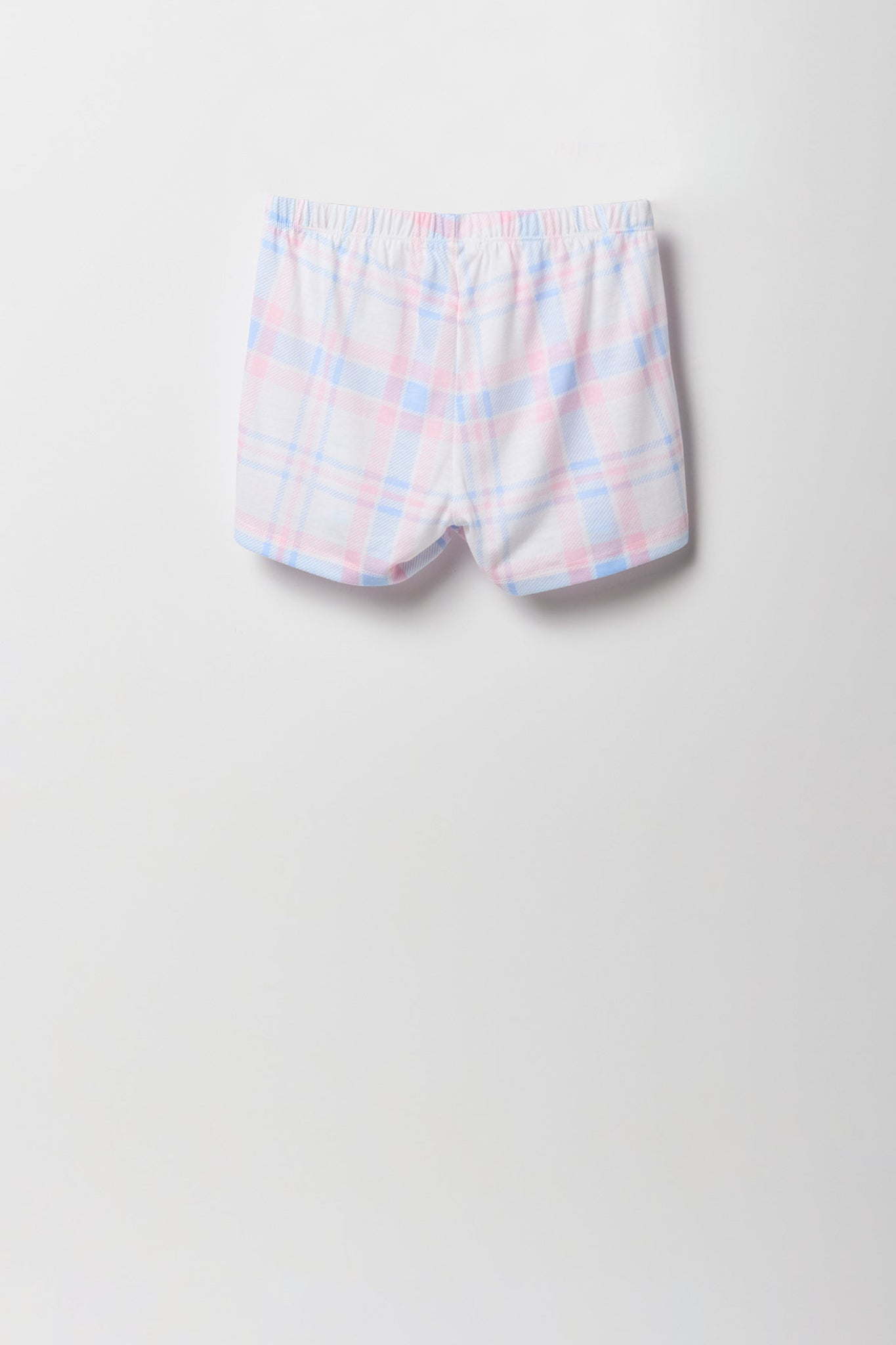 Ensemble pyjama avec haut boutonné et short imprimés pour fille