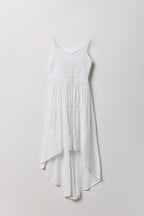 Girls Crochet High-Low Dress