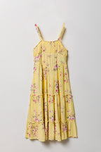 Robe volantée smockée pour fille