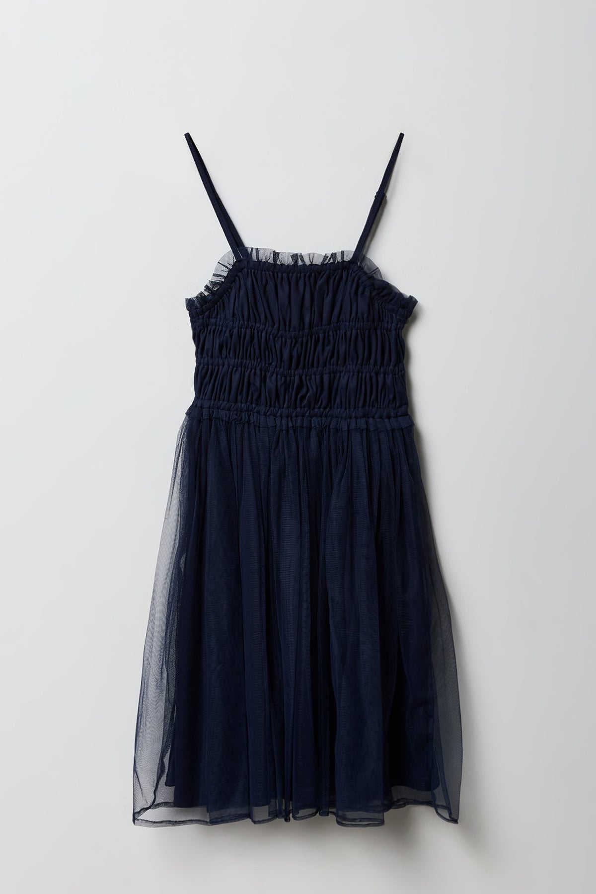 Vue alternative 2. Robe smockée en tulle pour fille