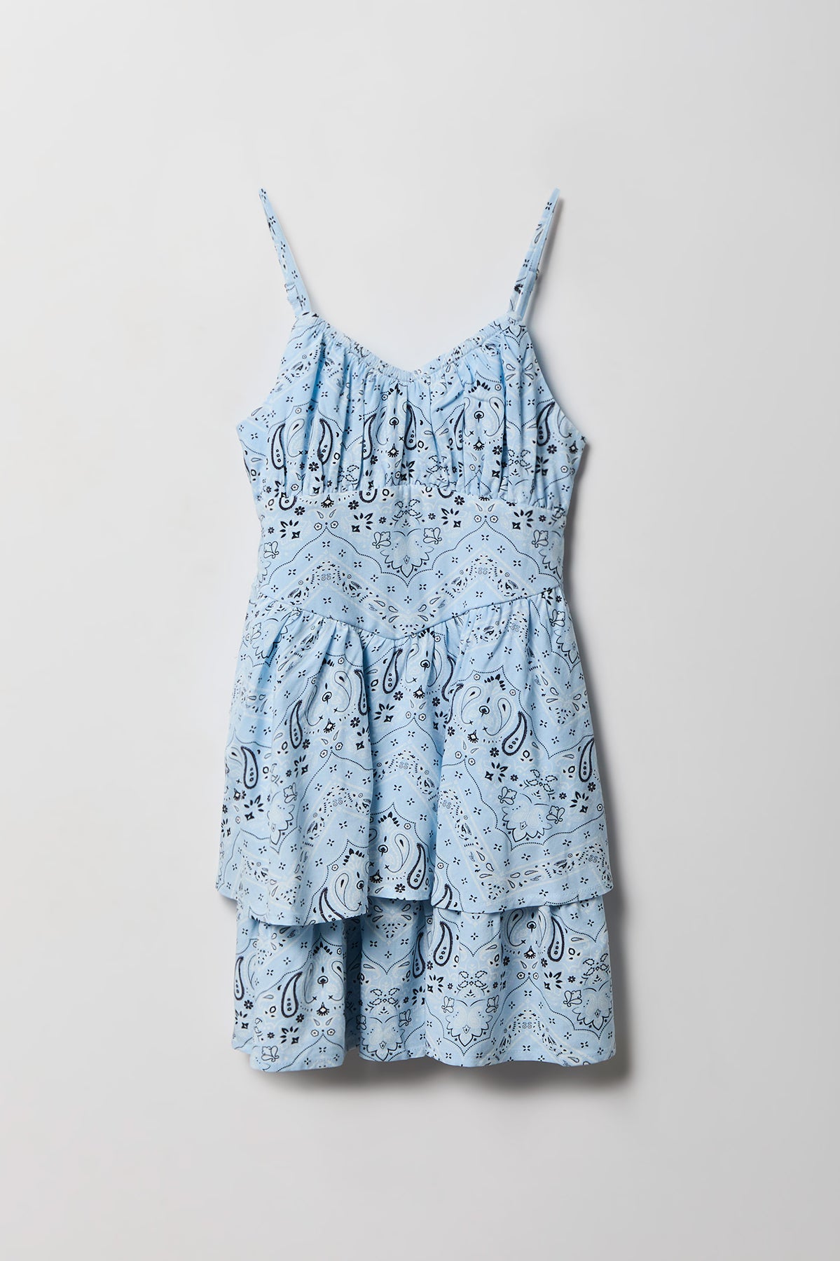Robe volantée imprimée pour fille
