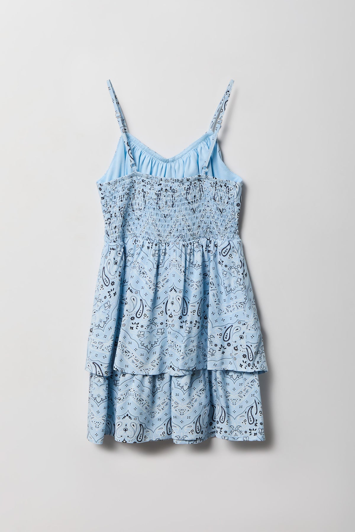 Vue alternative 2. Robe volantée imprimée pour fille