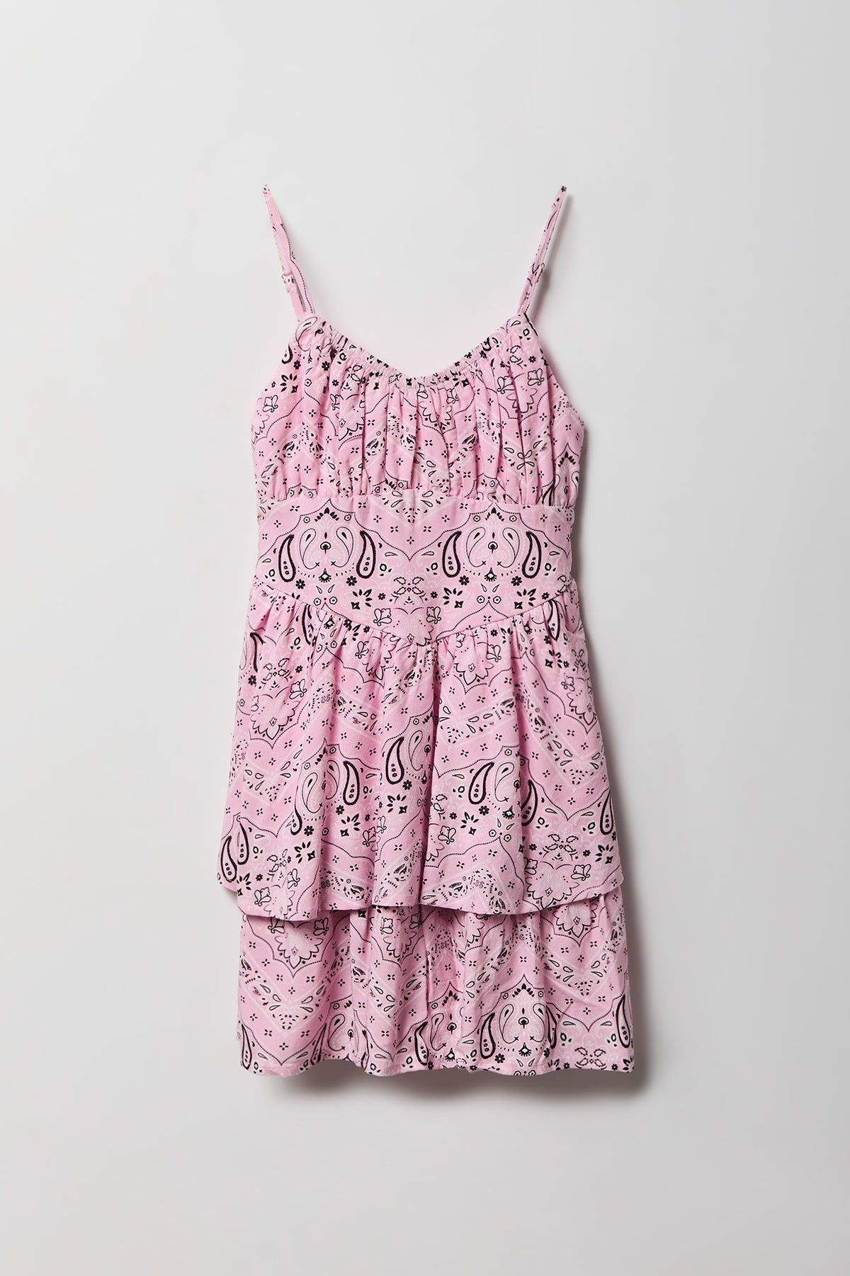 Robe volantée imprimée pour fille