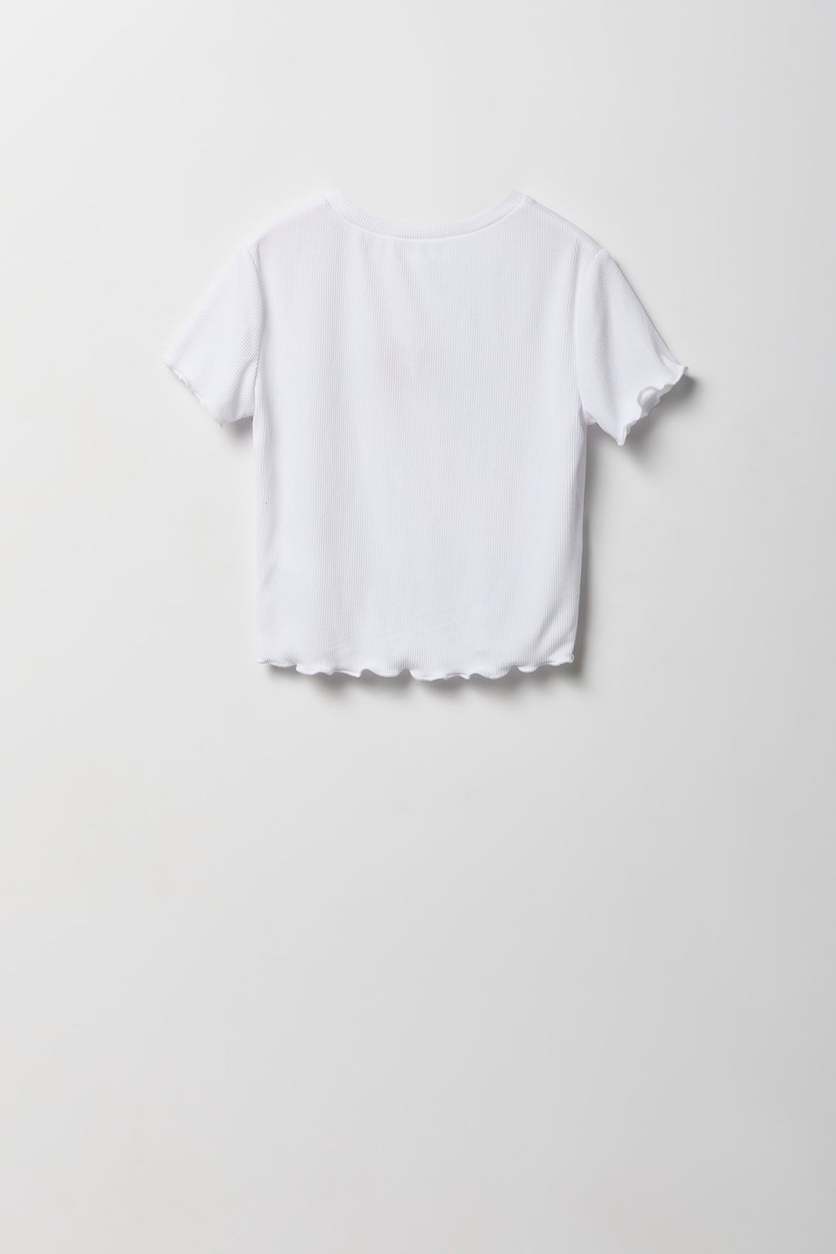 Alt View 3. Girls Graphic T-Shirt & Tiered Skort Set - Black